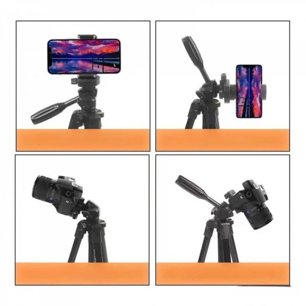 Штатив-трипод Tripod Stand Multifunctional Neepho NP-3180S 1.36m - зображення 8