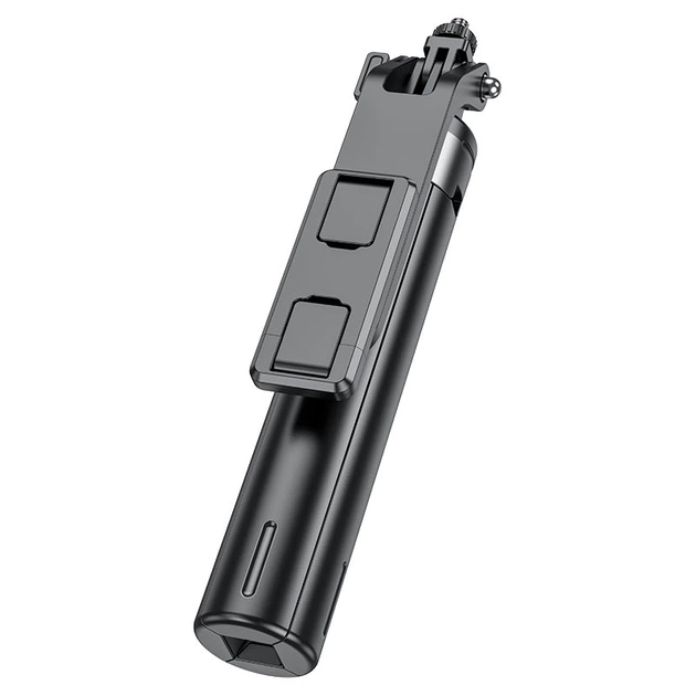 Монопод-трипод HOCO K21 Stream aluminum alloy live broadcast holder 1.37m Black - Фото 7 Монопод-трипод HOCO K21 Stream aluminum alloy live broadcast holder 1.37m Black - зображення 7