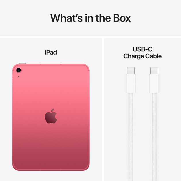 Tablet Apple iPad 11" 2025 Wi-Fi + Cellular 128GB Pink (MD7J4) - obraz 8