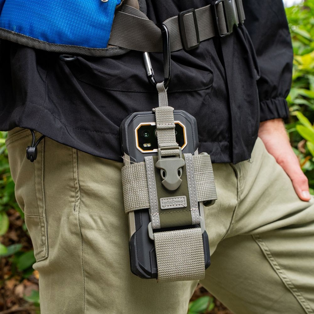 Etui uniwersalne Ulefone Armor Molle Holster Grey (UF-UAN07) - obraz 10