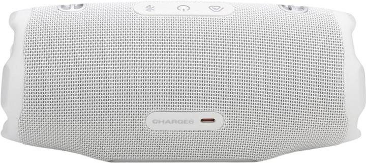 Głośnik przenośny JBL Charge 6 White (JBLCHARGE6WHT) - obraz 4