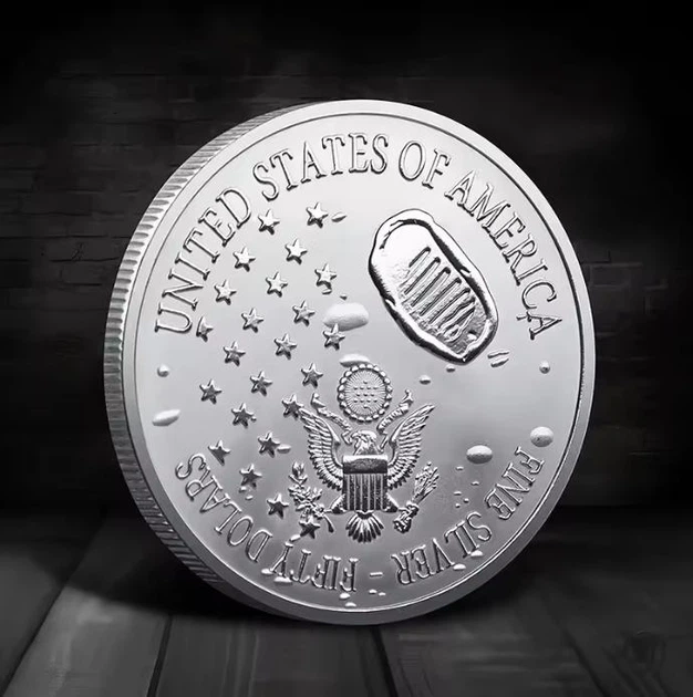 Сувенірна монета 50th Anniversary of the Moon Landing 2019 - зображення 2