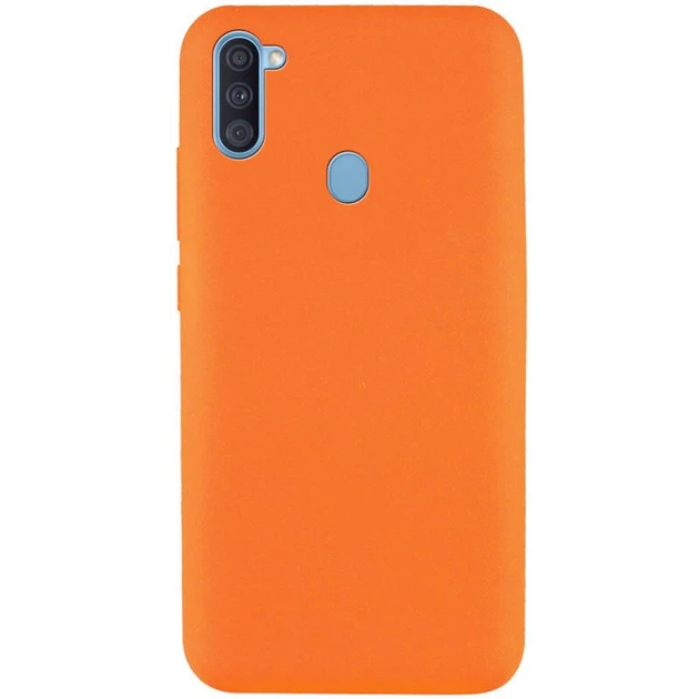 Чехол Logarm Liquid Case Full Cover для Samsung A115F Galaxy A11 / Galaxy M11 Оранжевый Без бренда - Фото 1 Чехол Logarm Liquid Case Full Cover для Samsung A115F Galaxy A11 / Galaxy M11 Оранжевый Без бренда - изображение 1