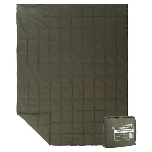 Одеяло мультифункциональное 3в1 с чехлом CAMPING MULTIFUNCTIONAL PUFFY BLANKET 4Monster 510 г 200x144см Нейлон Полиэстер 100% цвет оливковый C-PBF-144 - изображение 8