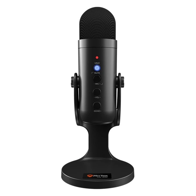 Игровой микрофон MeeTion MT-MC20 Type-C, AUX Black - изображение 9