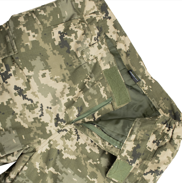 Боевые штаны с наколенниками Vik-Tailor G3 зима, Піксель, 60 - изображение 5