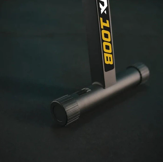 Складная тренировочная скамья прямая Trex Sport TX-100B до 120 кг Черная - изображение 5