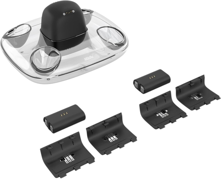 Stacja dokująca 8BitDo Xbox Dual Charging Dock Black (RET00324) - obraz 4