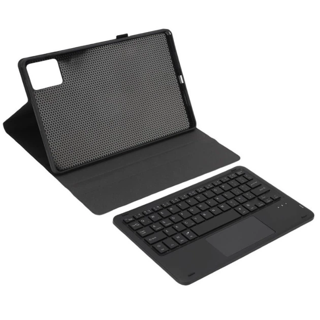 Чохол із Bluetooth - клавіатурою Magnet Flip Cover для Lenovo Tab K11 Plus з RGB - підсвіткою і Тачпадом black - зображення 2