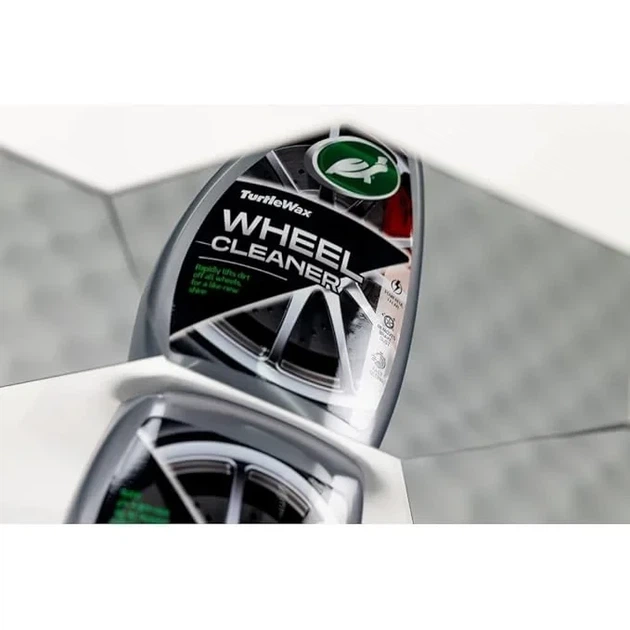 Очисник дисків Turtle Wax Wheel Cleaner 500 мл, засіб для очищення колісних дисків від гальмівного пилу та бруду авто - зображення 2