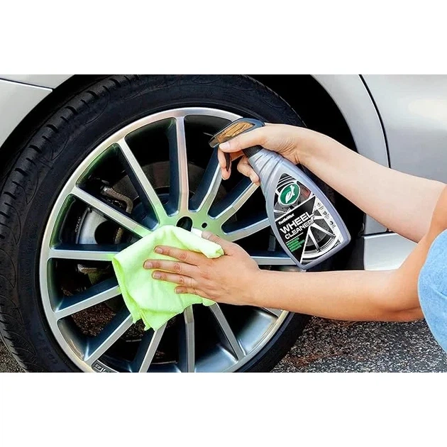 Очисник дисків Turtle Wax Wheel Cleaner 500 мл, засіб для очищення колісних дисків від гальмівного пилу та бруду авто - зображення 3