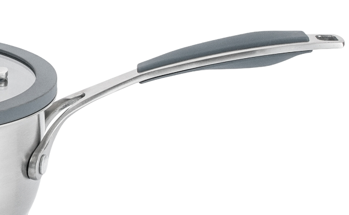 Ківш IQ Be Brave нержавіюча сталь 1.6 л з кришкою 16 см (IQ-4052-16) - зображення 3