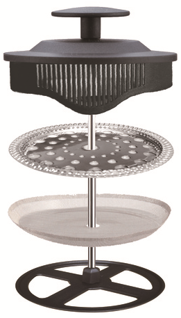 Френч-пресс BRAVO CHEF L'Appetit 800 мл черный (BC-7302-800) - изображение 3
