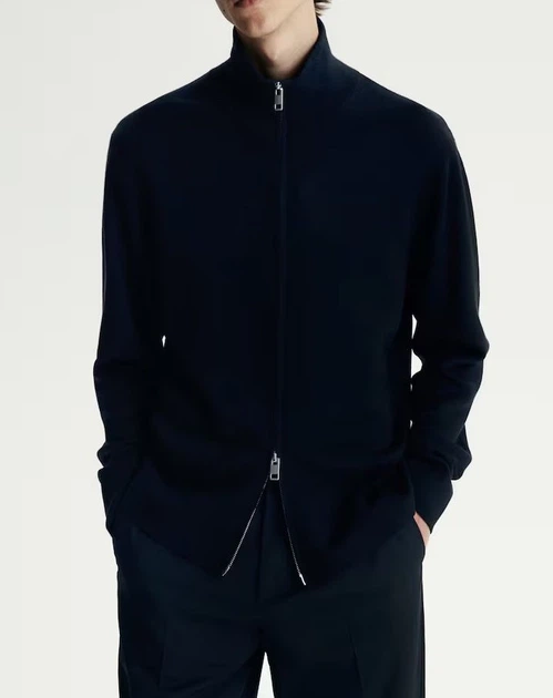 Кардиган H&M 271232043 S Темно-синій - Фото 1 Кардиган H&M 271232043 S Темно-синій - зображення 1