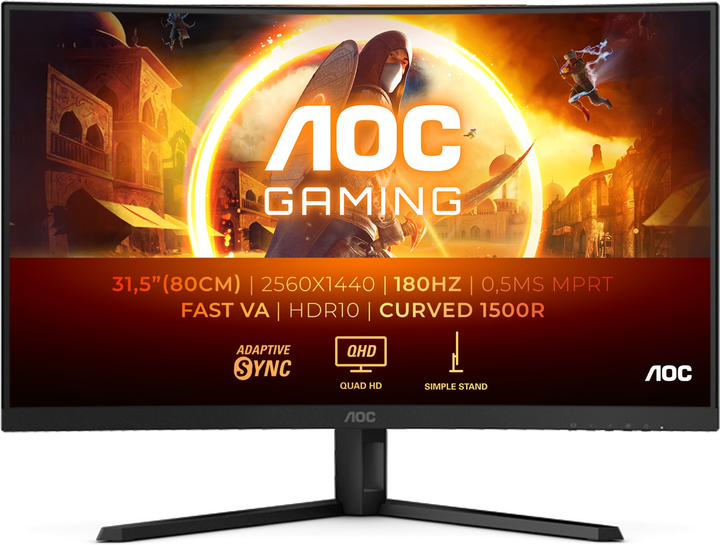 Monitor 32" AOC CQ32G4VE - obraz 1