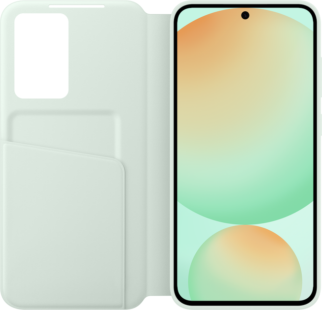 Чохол-книжка Samsung Smart View Wallet Case для Samsung Galaxy S24 FE Mint (EF-ZS721CMEGWW) - зображення 3