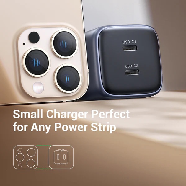 Ładowarka Ugreen CD294 Nexode 45W Space Gray (6957303895731) - obraz 6