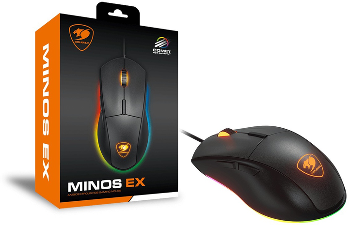 Миша Cougar Minos EX USB Black (CGR-WOMB-MEX) - зображення 9