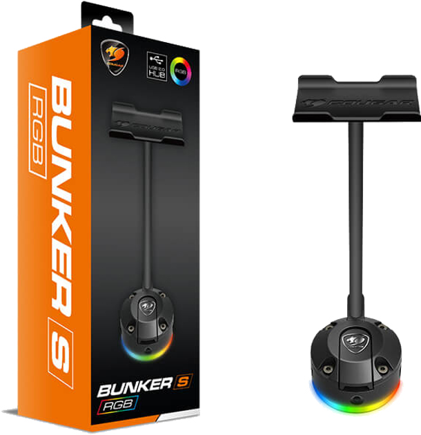 Podstawka do słuchawek Cougar Bunker S RGB (CGR-XXNB-HS1RGB) - obraz 5