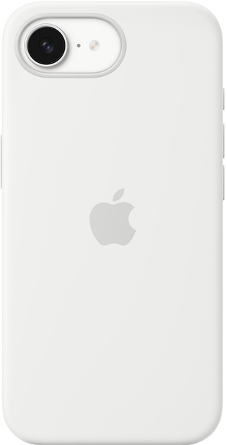 Panel Apple Silicone do Apple iPhone 16e White (MD3P4ZM/A) - obraz 1