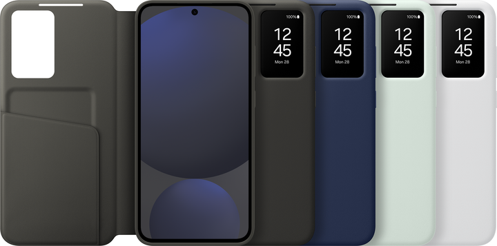 Чохол-книжка Samsung Smart View Wallet Case для Samsung Galaxy S24 FE Blue (EF-ZS721CLEGWW) - зображення 6