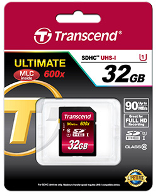 Карта памʼяті Transcend SDHC 32GB UHS-I (TS32GSDHC10U1) - зображення 2