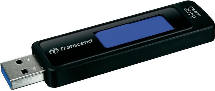 Флеш памʼять USB Transcend JetFlash 760 64GB USB 3.1 Gen1 Black (TS64GJF760) - зображення 3