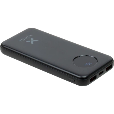 Батарея универсальная Vinga 10000 mAh 22.5W Display Black (VPBB1022) - изображение 4