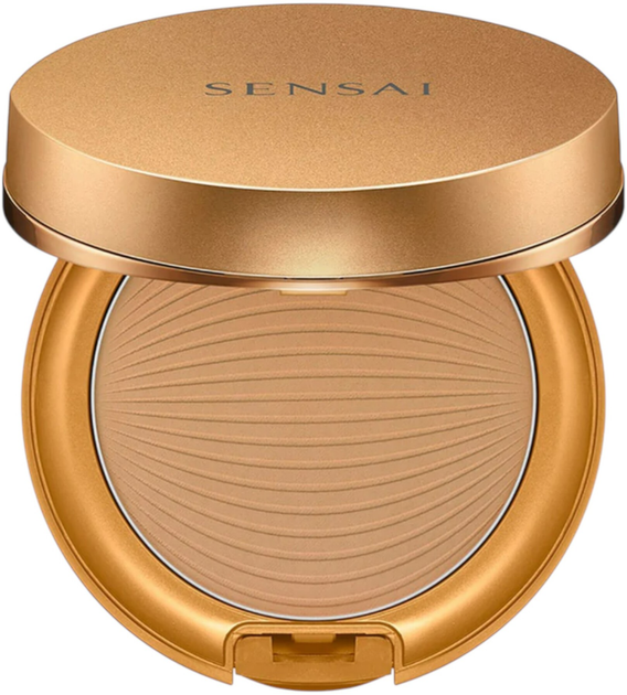 Puder brązujący do twarzy Sensai Silky Bronze Natural Veil Compact SPF20 SC03 Medium 8.5 g (4973167943533) - obraz 1