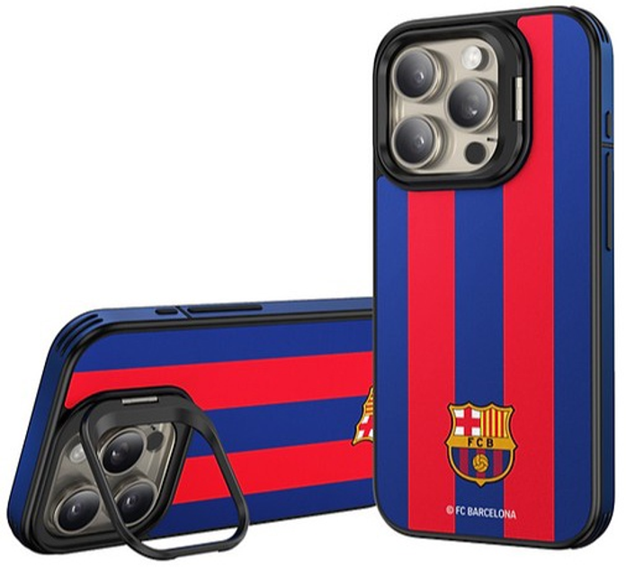 Панель OCPC FCB Iphone Case Magnetic BG для Apple iPhone 15 Pro Max Red Blue (OCFCBMCIP15PMBG) - зображення 1
