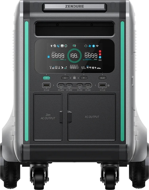 Stacja ładująca Zendure SuperBase V4600 / 3800 W / 4608 W/h / LiFePO4 (ZDSBV4600-gy-eu) - obraz 4