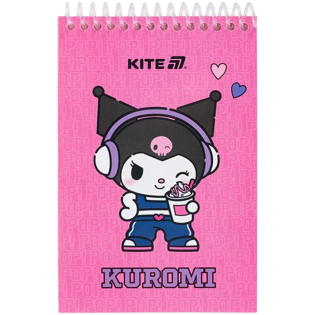 Набір канцтоварів Kite Kuromi HK25-S03, 4 предмети - Фото 2 Набір канцтоварів Kite Kuromi HK25-S03, 4 предмети - изображение 2