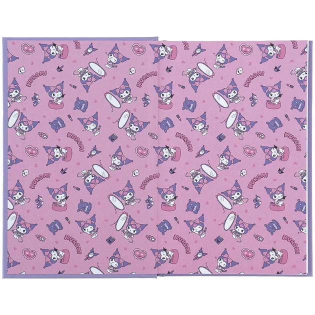 Блокнот Kite Kuromi HK24-199-2, тверда обкладинка, А6, 80 аркушів, клітинка - Фото 2 Блокнот Kite Kuromi HK24-199-2, тверда обкладинка, А6, 80 аркушів, клітинка - изображение 2