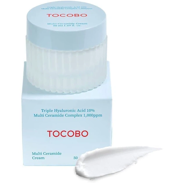 Увлажняющий крем для лица с керамидами TOCOBO Multi Ceramide Cream 50 мл - изображение 3