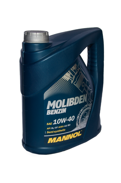 Масло моторное полусинтетическое 4л 10W-40 Molibden Mannol, MN7505-4 - изображение 2