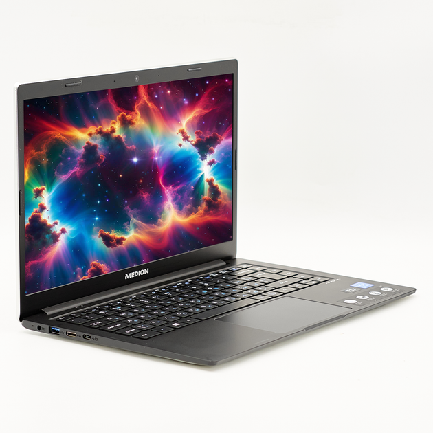 Ноутбук 14" Medion (Lenovo Group) Akoya E4251 Intel RAM 4 ГБ SSD 256 ГБ + eMMC 64 ГБ FullHD IPS Intel UHD Graphics б/в Метал Win10 (4388) - Фото 2 Ноутбук 14" Medion (Lenovo Group) Akoya E4251 Intel RAM 4 ГБ SSD 256 ГБ + eMMC 64 ГБ FullHD IPS Intel UHD Graphics б/в Метал Win10 (4388) - зображення 2