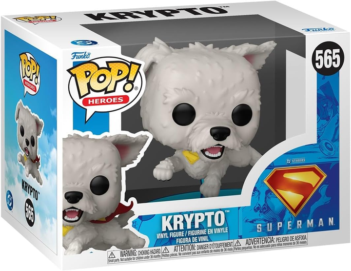 Фігурка Funko POP! DC: Superman 2025 Крипто (889698856454) - зображення 1