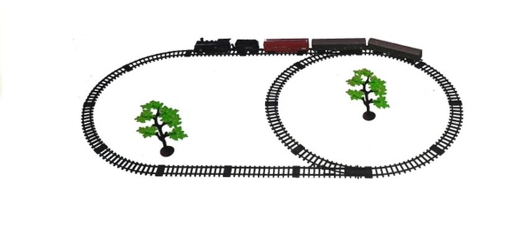 Залізничний набір LEAN Toys Rail King з димом та реалістичними ефектами 1017 (5905214976958) - зображення 7