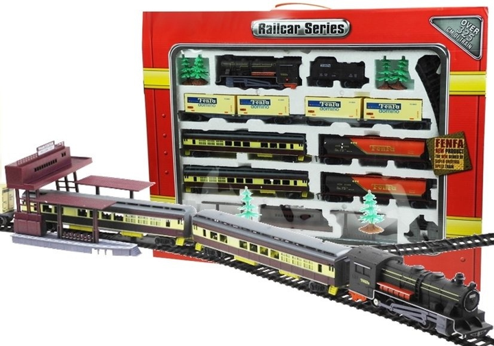 Залізничний набір LEAN Toys Fenfa Електричний 1011 (5905884458464) - зображення 2