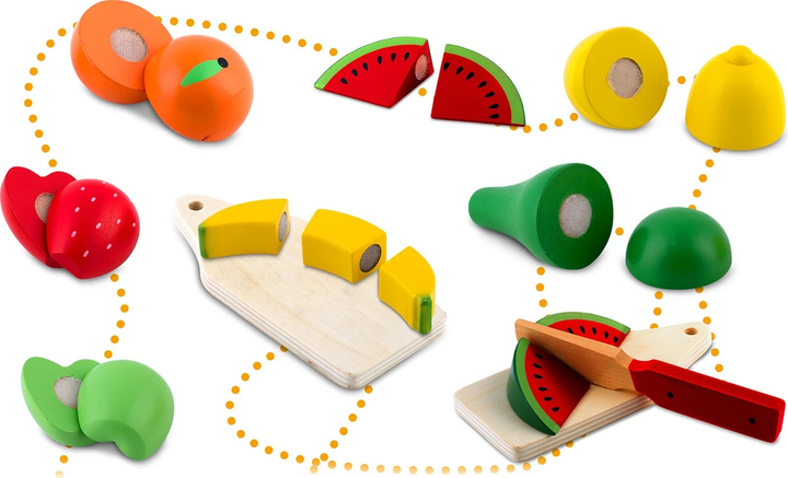 Koszyk z owocami do krojenia Ricokids RK-870 (5903890623234) - obraz 5