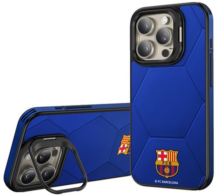 Etui OCPC FCB Iphone Case Magnetic SE do Apple iPhone 16 Pro Max Blue (OCFCBMCIP16PMBL) - obraz 1