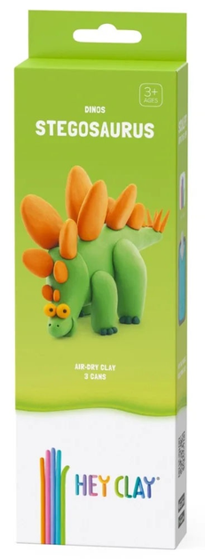 Masa plastyczna Hey Clay Dinozaur Stegozaur HCL30070CEE3 (5904754607650) - obraz 1