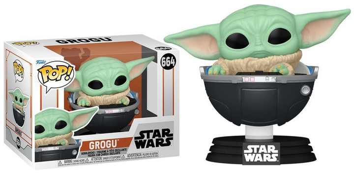 Figurka Funko POP! Grogu w latającym wózku (889698389297) - obraz 2