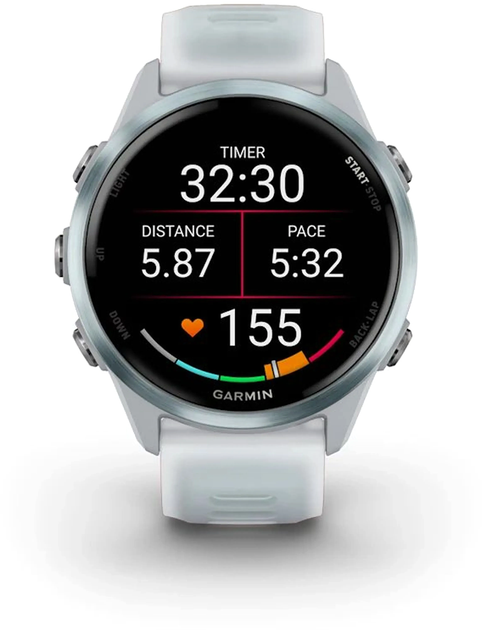 Спортивные часы Garmin Forerunner 570 42mm Whitestone/Cloud Blue (010-02970-01) - изображение 2