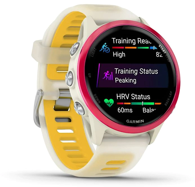 Спортивные часы Garmin Forerunner 570 42mm Bone/Raspberry/Mango (010-02970-02) - изображение 5