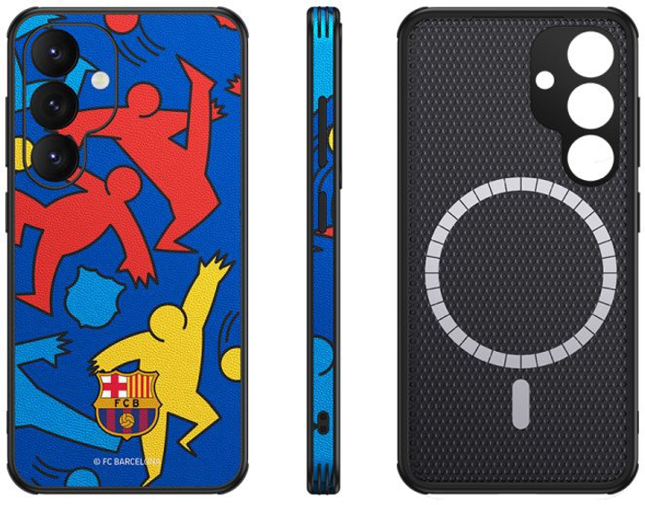 Etui OCPC FCB Phone Case Magnetic SP do Samsung Galaxy S25 Blue (OCFCBMCS25SP) - obraz 1