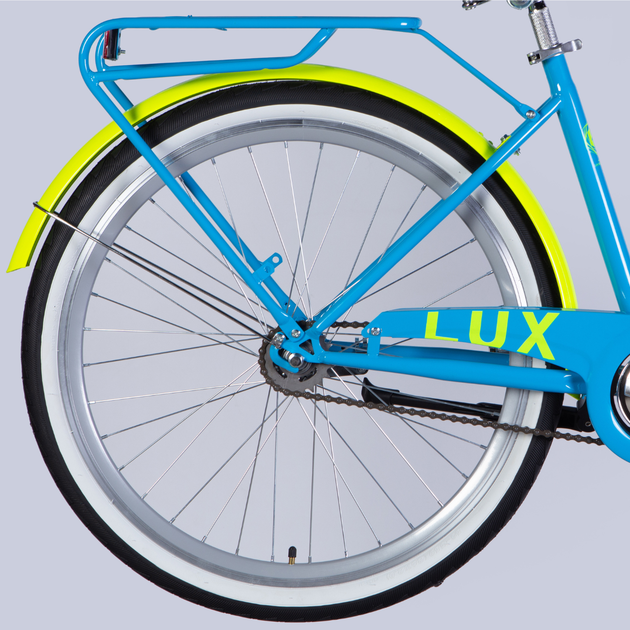 Велосипед ST 26" Dorozhnik LUX Velosteel рама-17" голубой 2025 - изображение 3
