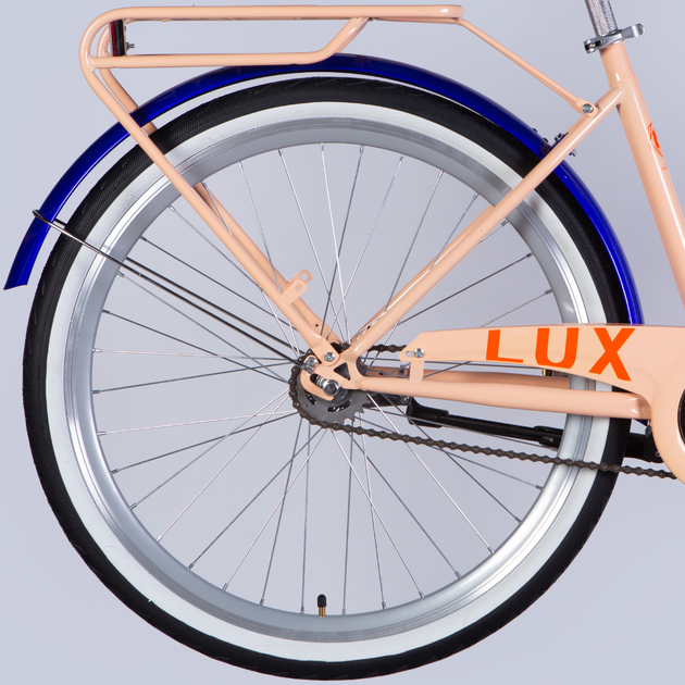 Велосипед ST 26" Dorozhnik LUX Velosteel рама-17" пудровый 2025 - изображение 4