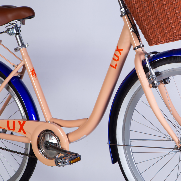 Велосипед ST 26" Dorozhnik LUX Velosteel рама-17" пудровый 2025 - изображение 5
