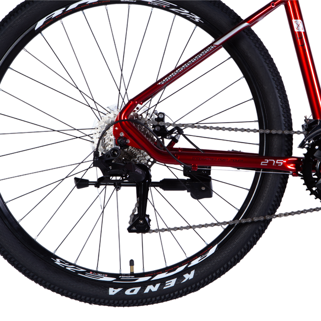 Велосипед AL 27,5" Formula ZEPHYR 3.0 DD CS рама-17" красный 2025 - изображение 4